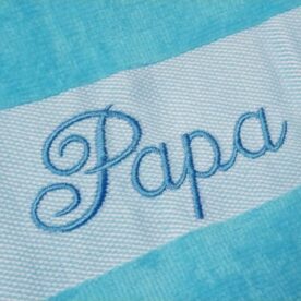 Serviette De Plage Personnalisée Avec Prénom - Microfibre 75x150 Cm - Design Cartoon, Cadeau Idéal été