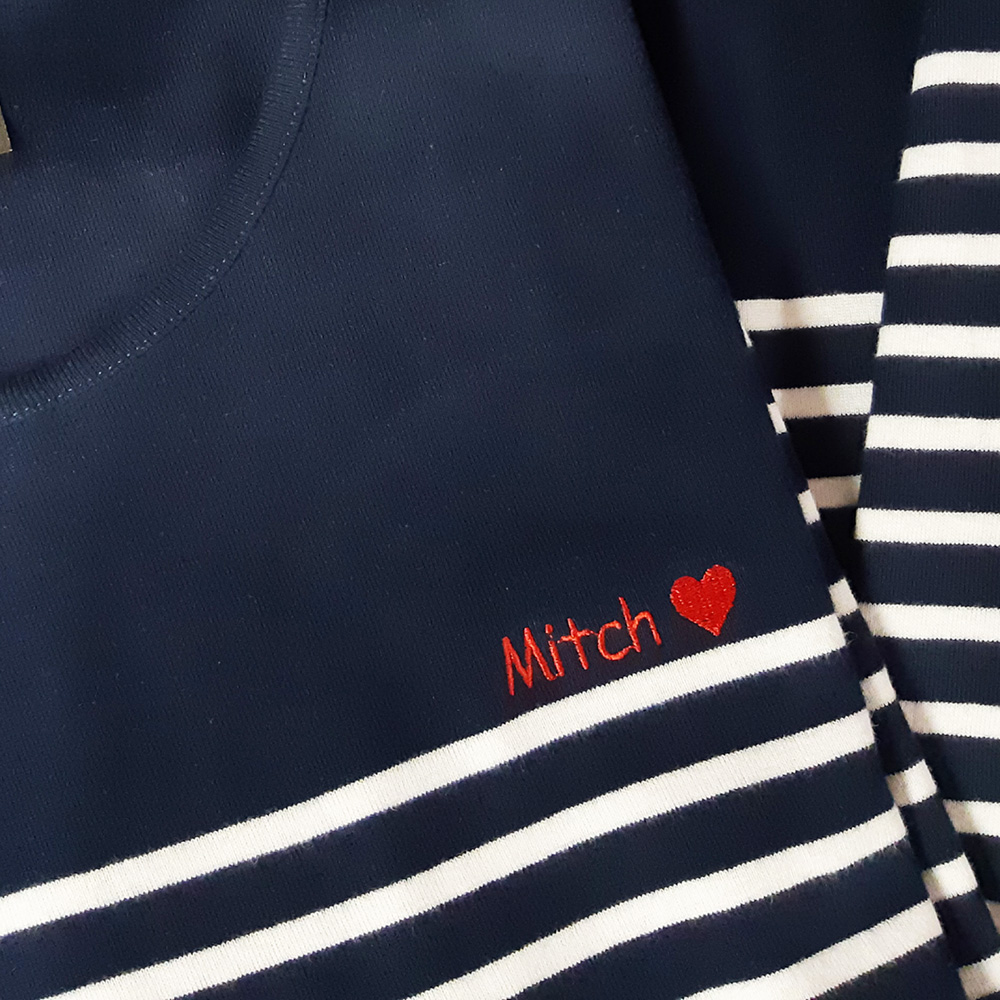 Tee shirt marinière femme personnalisé – Image 7