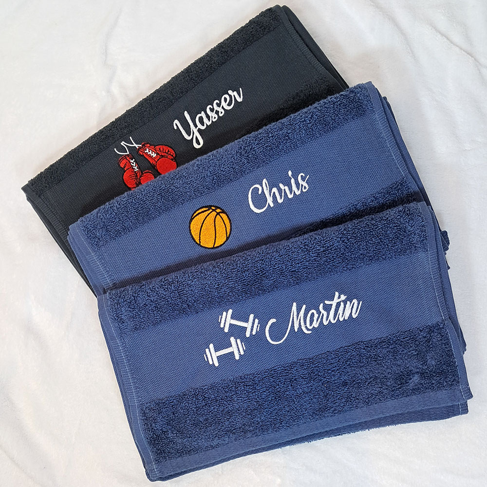 Serviette de sport personnalisé – Image 2