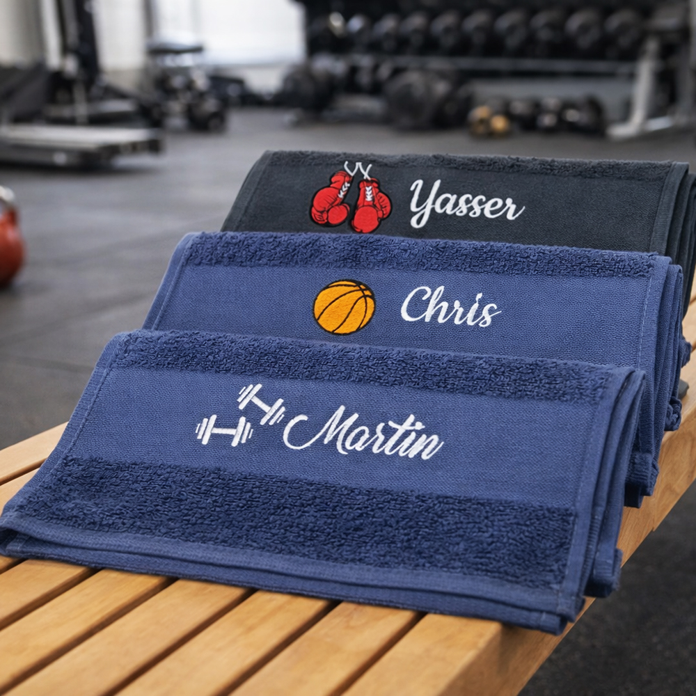Serviette de sport personnalisé