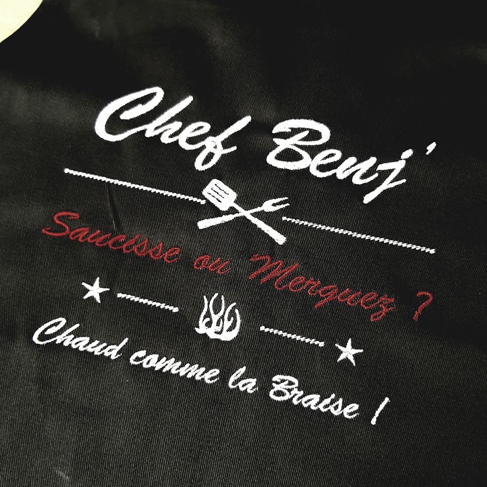 Tablier de grillade personnalisé – Image 4