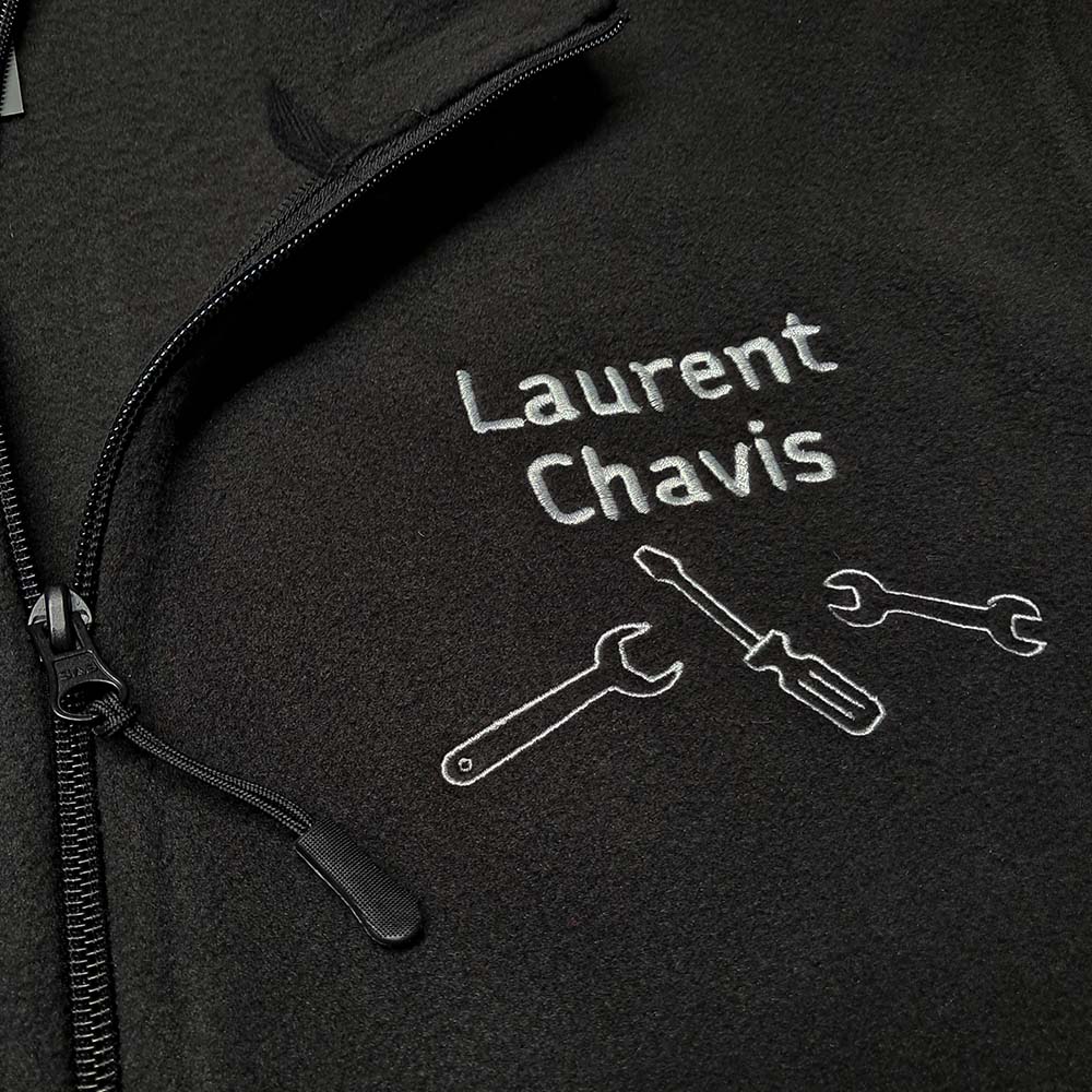 Veste polaire personnalisée avec votre logo – Image 4