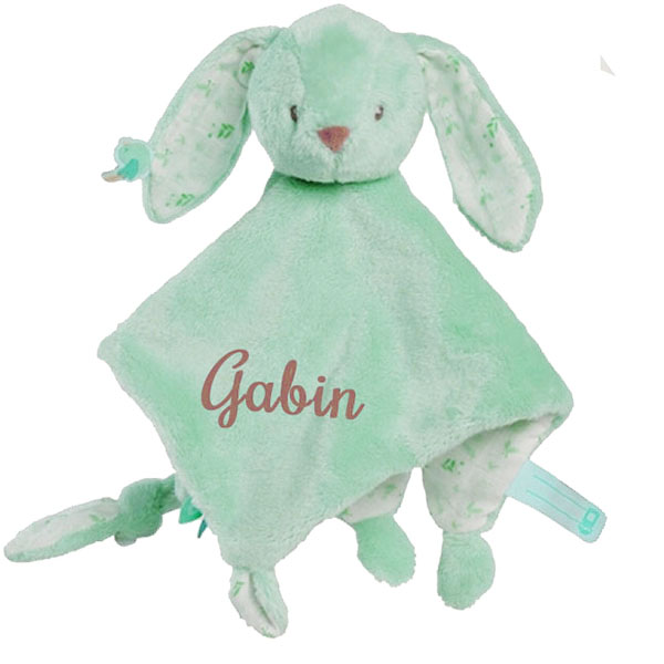 Coffret doudou et serviette personnalisé avec son prénom – Image 3